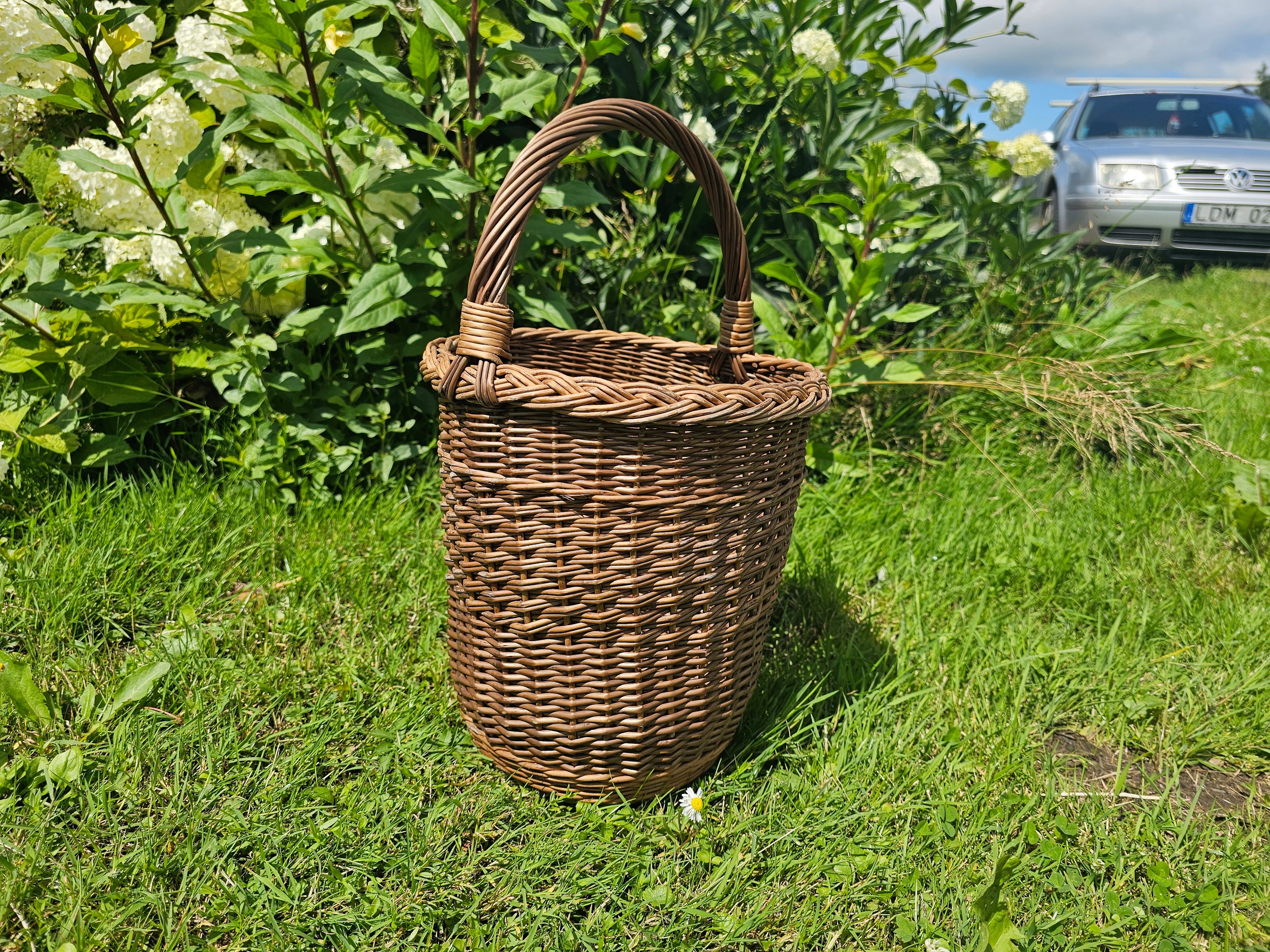 Wicker basket 010b
