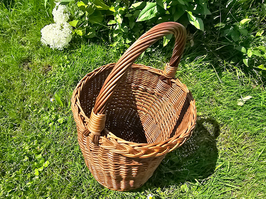 Wicker basket 010b
