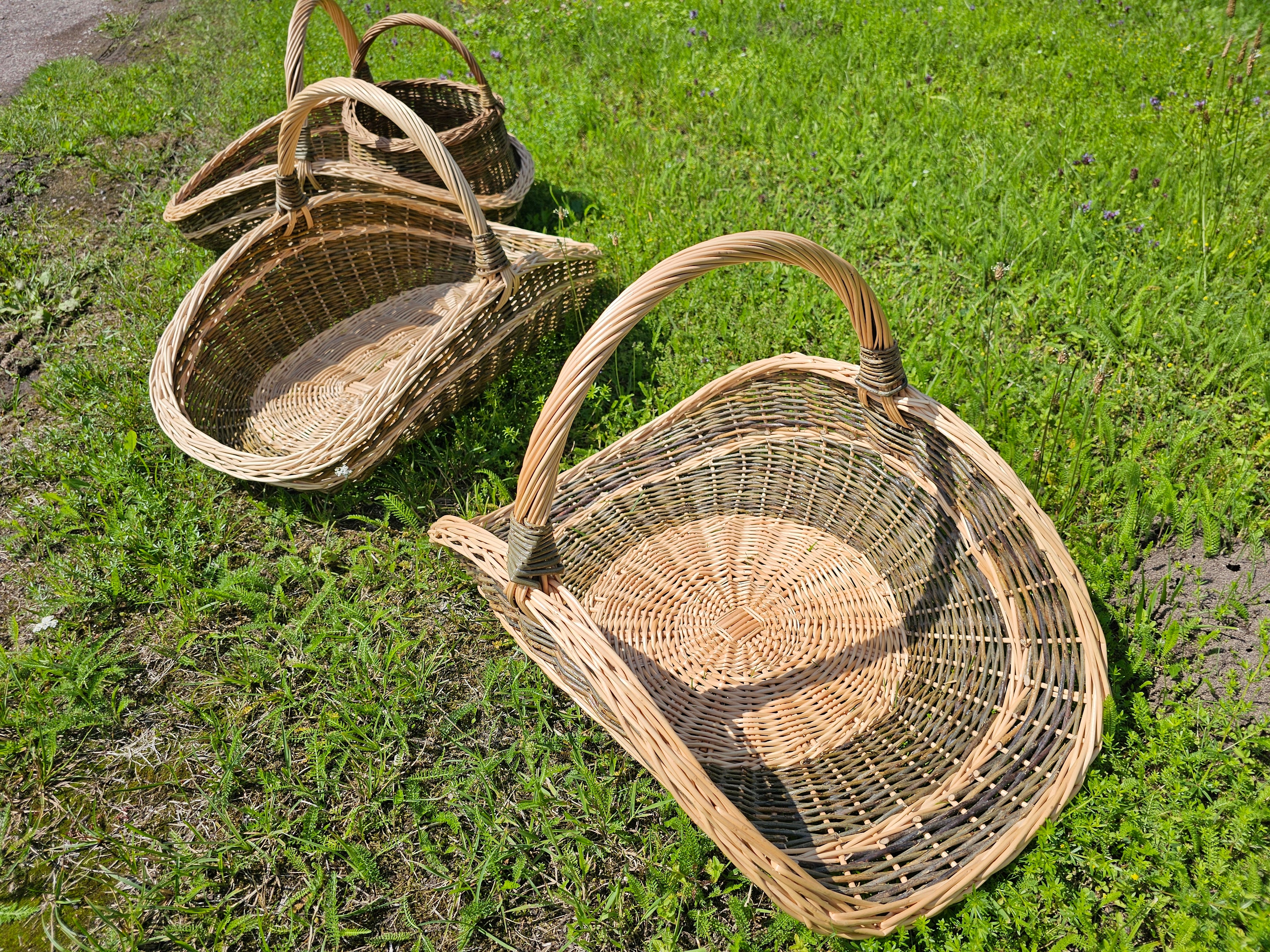 Willow Flower Girl Basket 031b-3