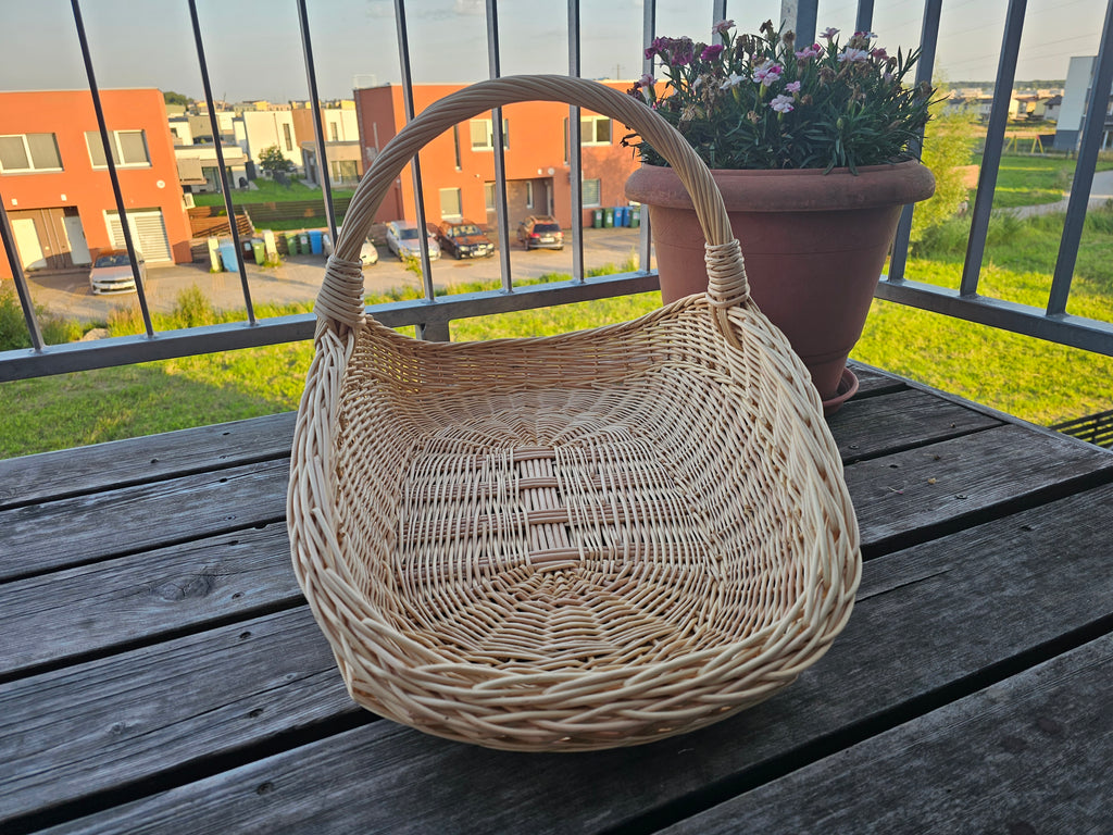 Large Wicker Garden Trug 027b-3