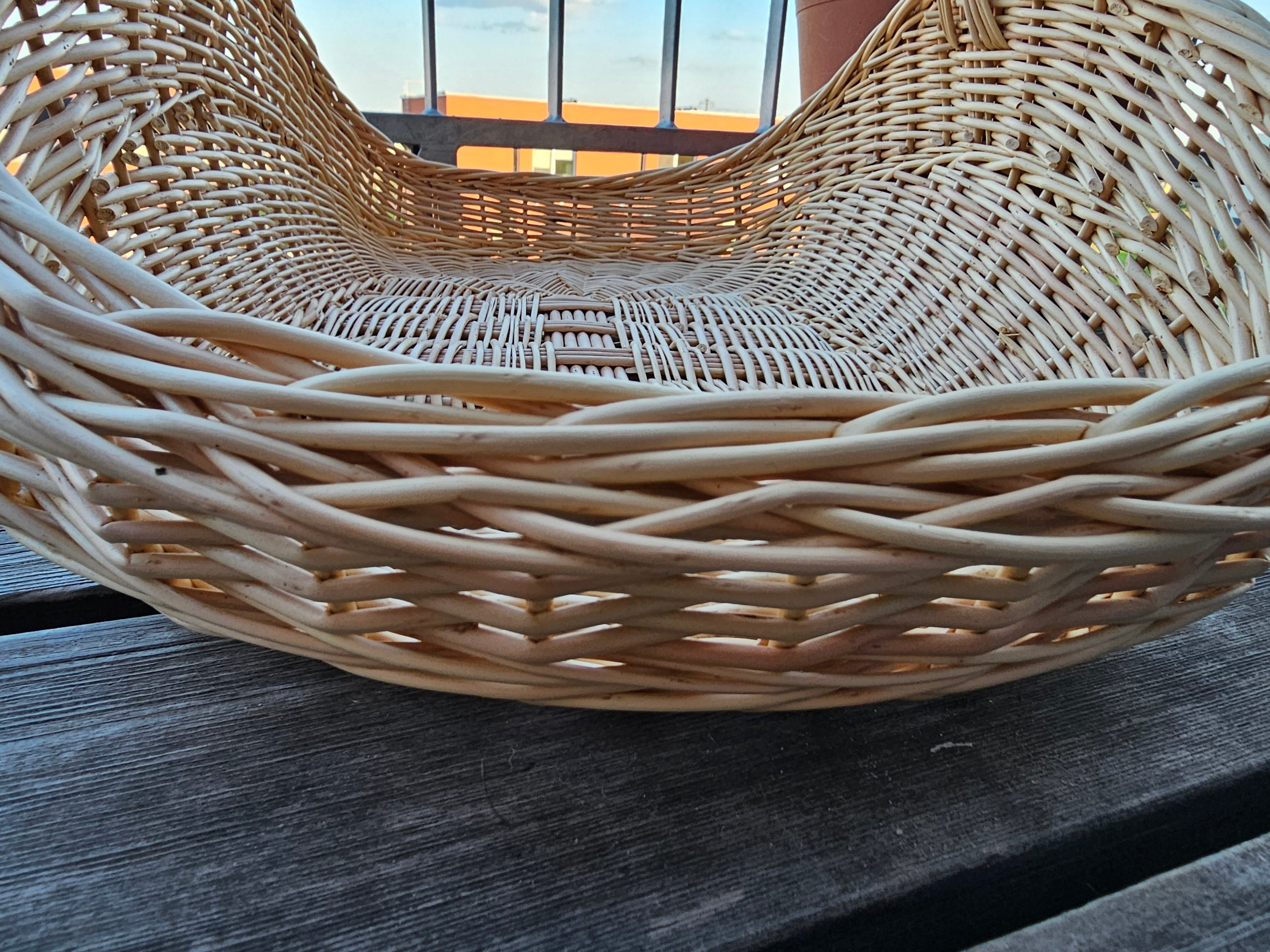 Large Wicker Garden Trug 027b-3