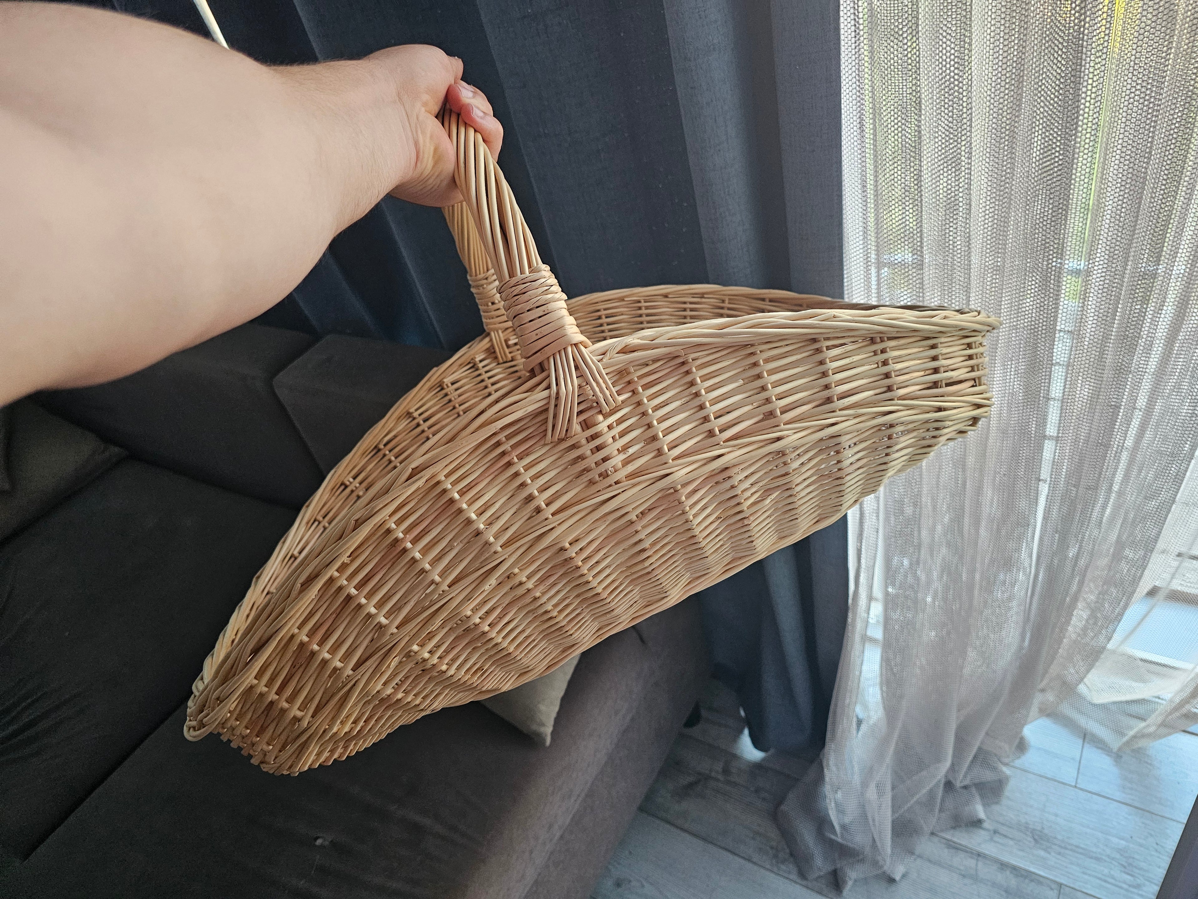 Large Wicker Garden Trug 027b-3