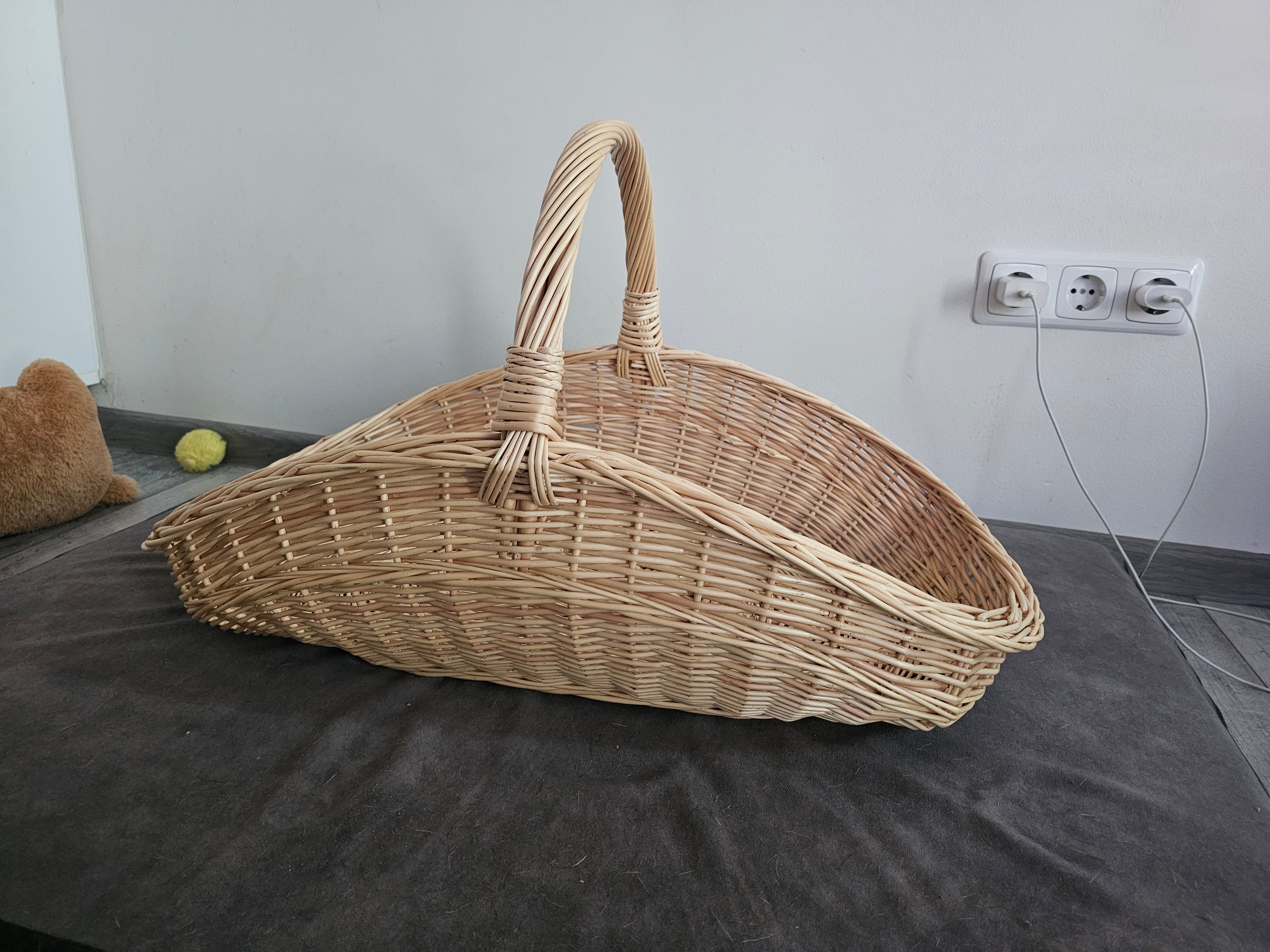 Large Wicker Garden Trug 027b-3