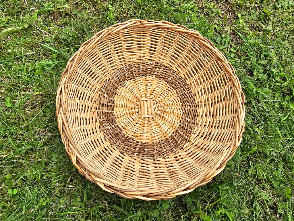 Wicker plate 044b