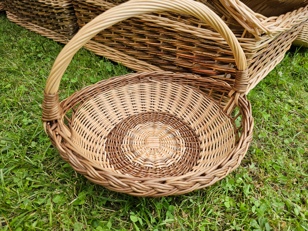 Wicker tray 024b