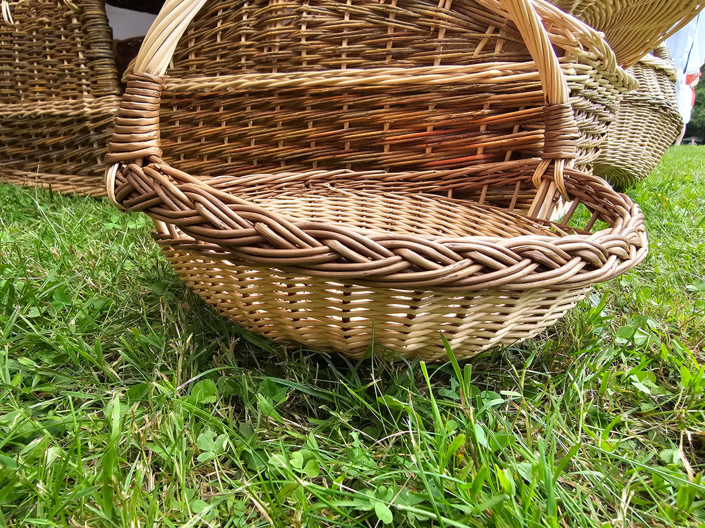 Wicker tray 024b