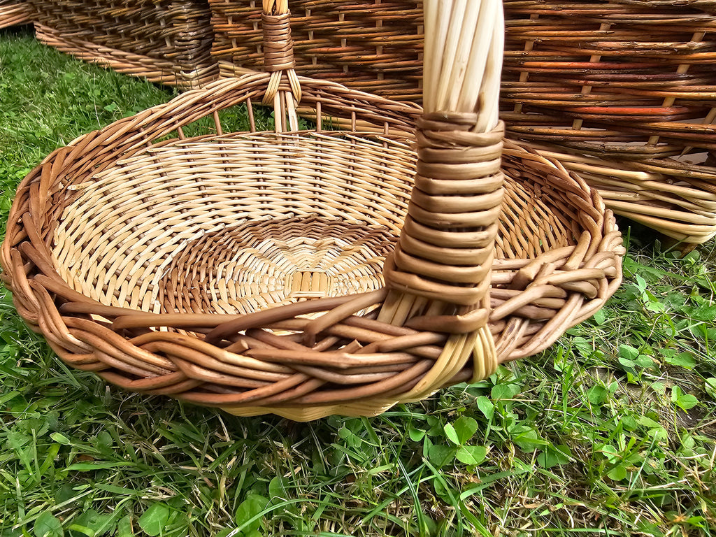 Wicker tray 024b