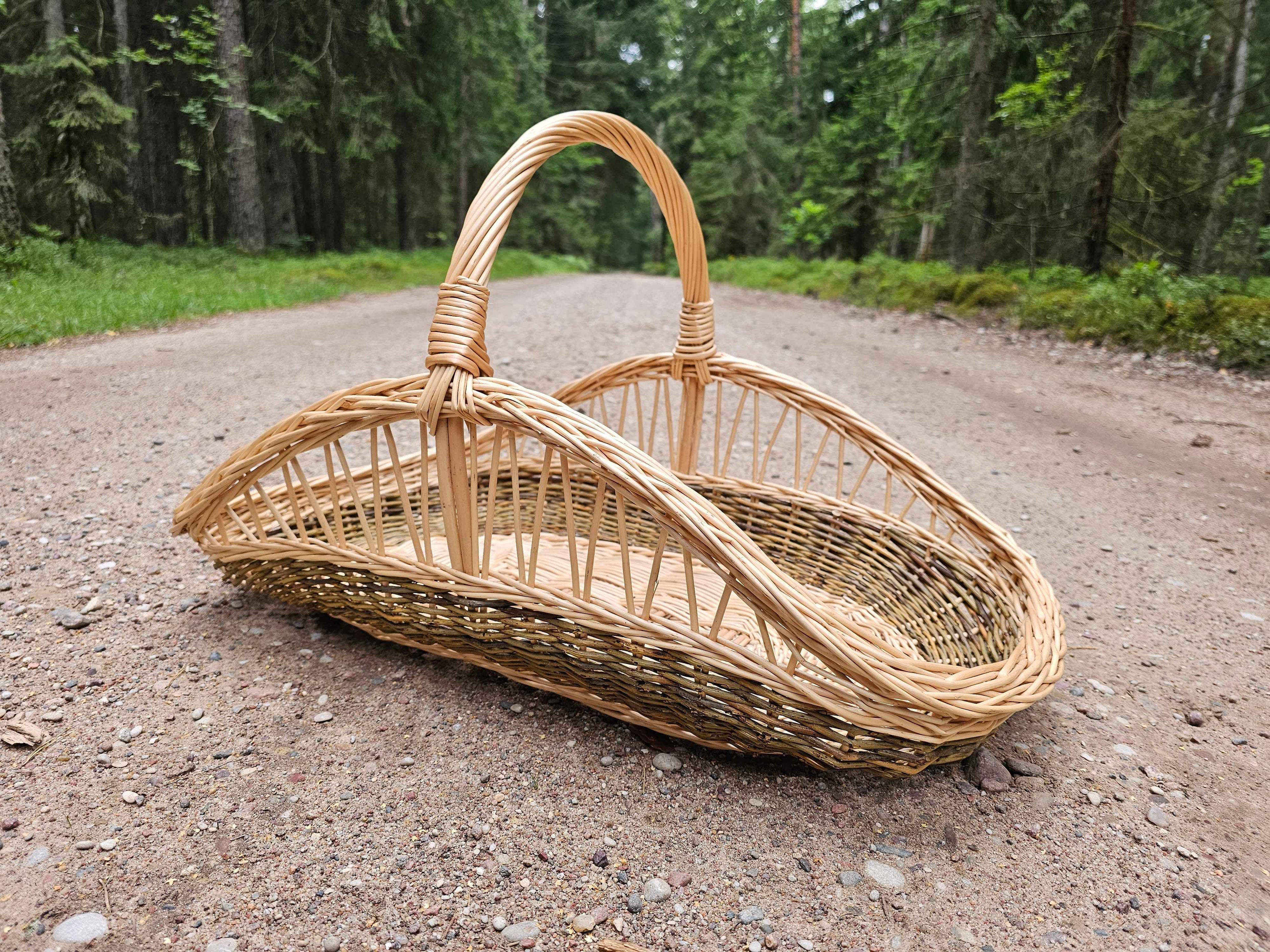 Decorative Wicker Garden Trug 027b-6