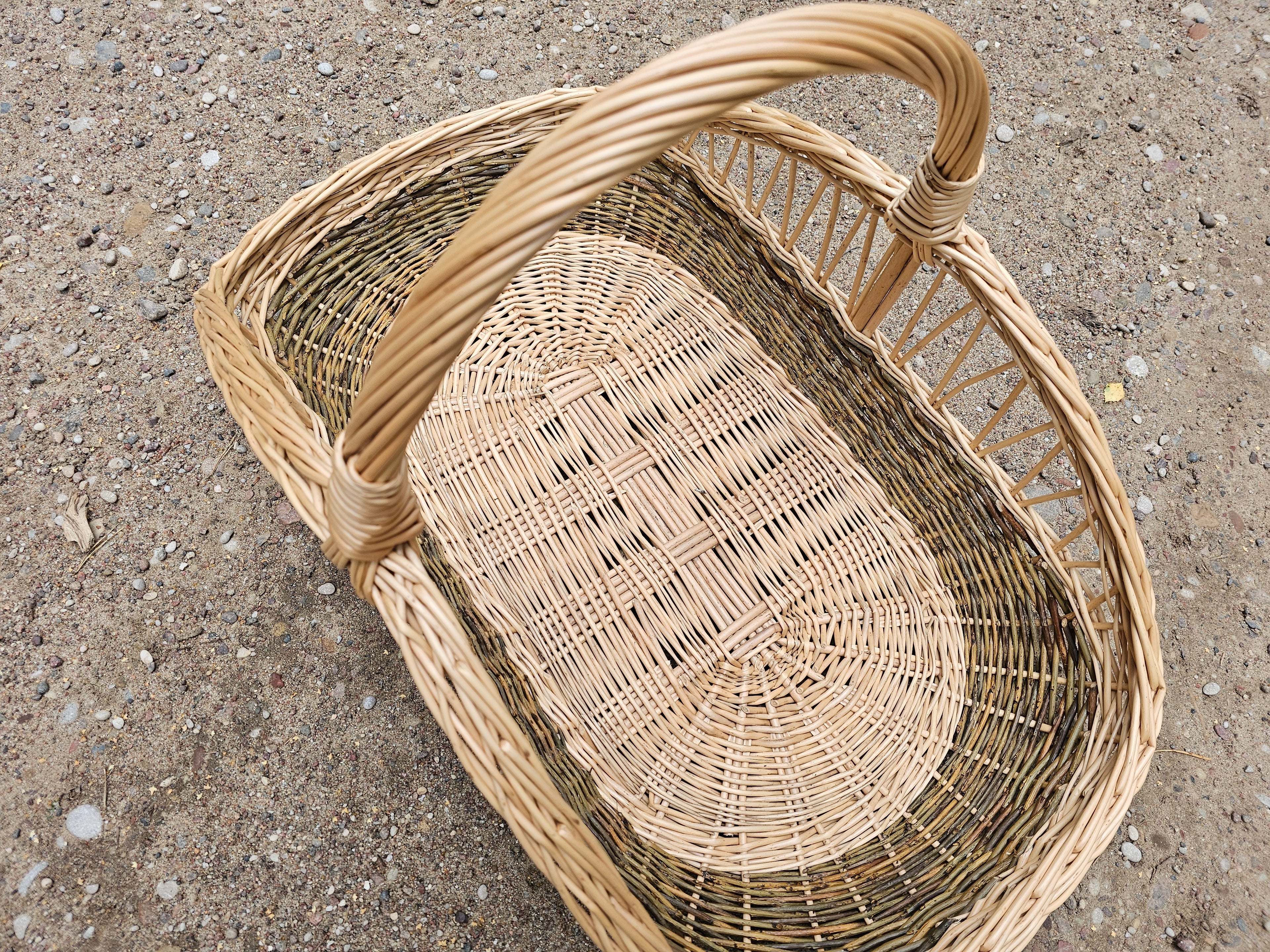 Decorative Wicker Garden Trug 027b-6
