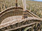 Large wicker basket 027b-1