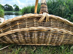 Large wicker basket 027b-1