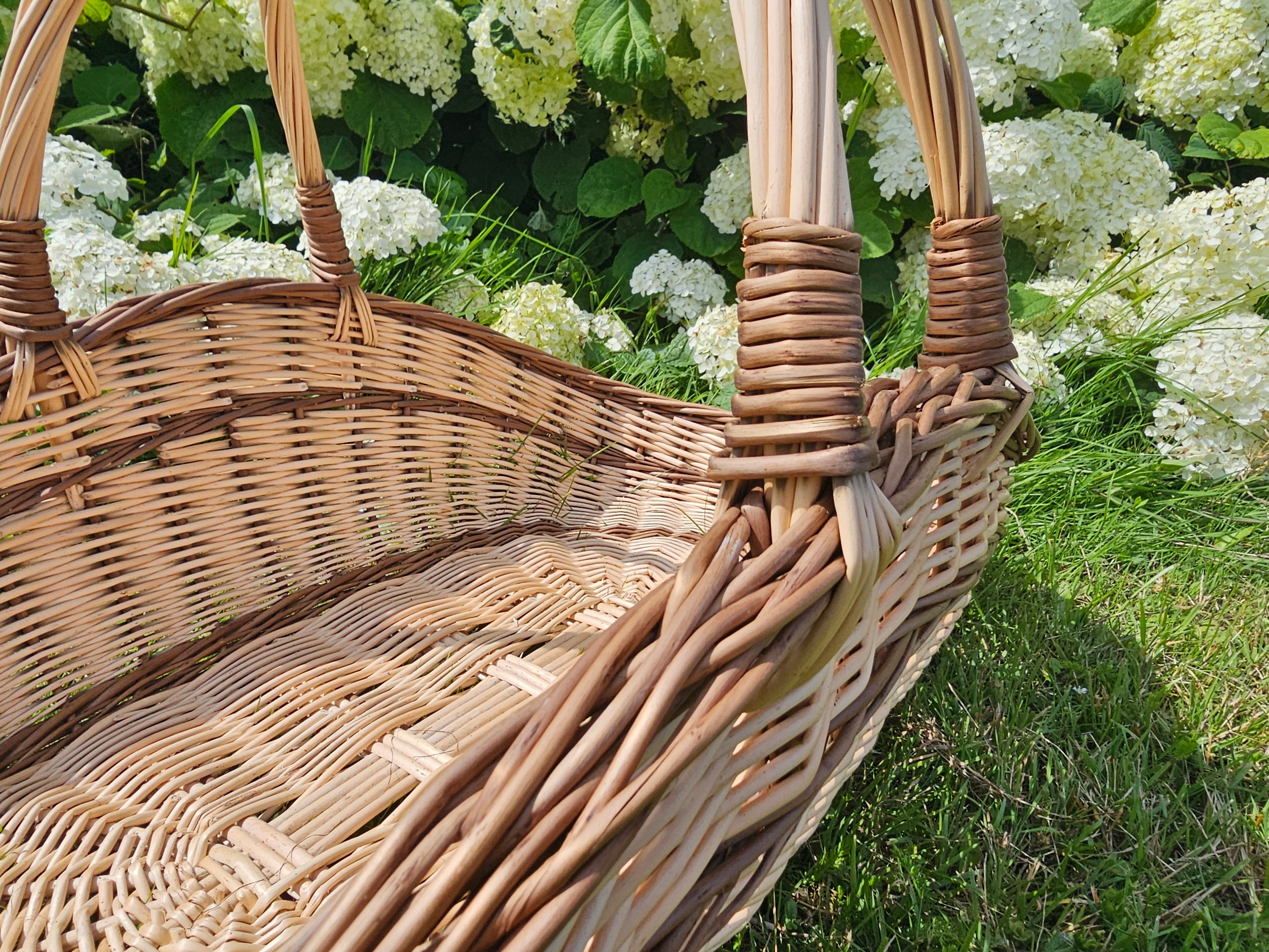 Large Wicker Basket 027b-4