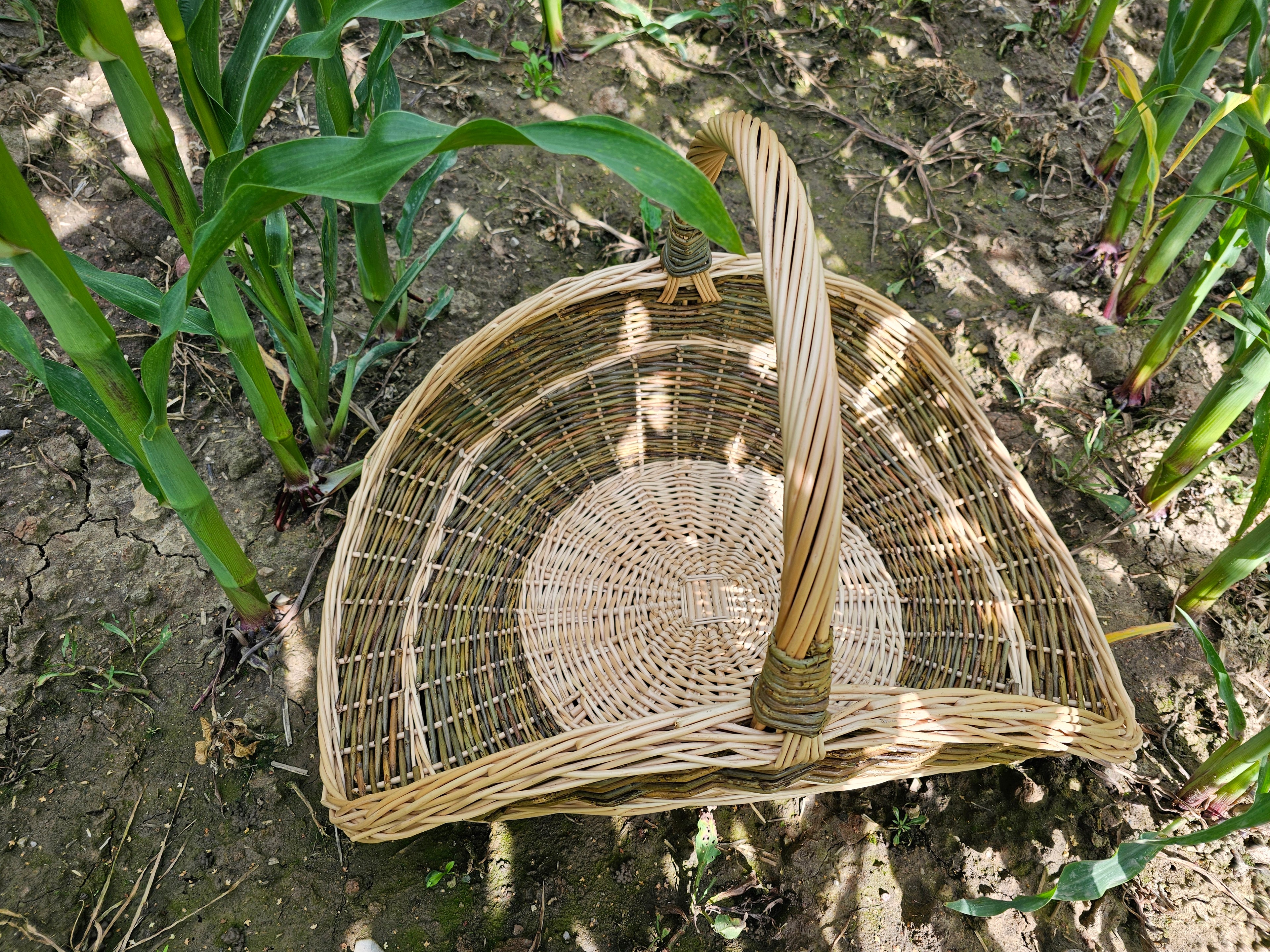Willow Flower Girl Basket 031b-3