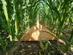 Wicker flower basket 031b
