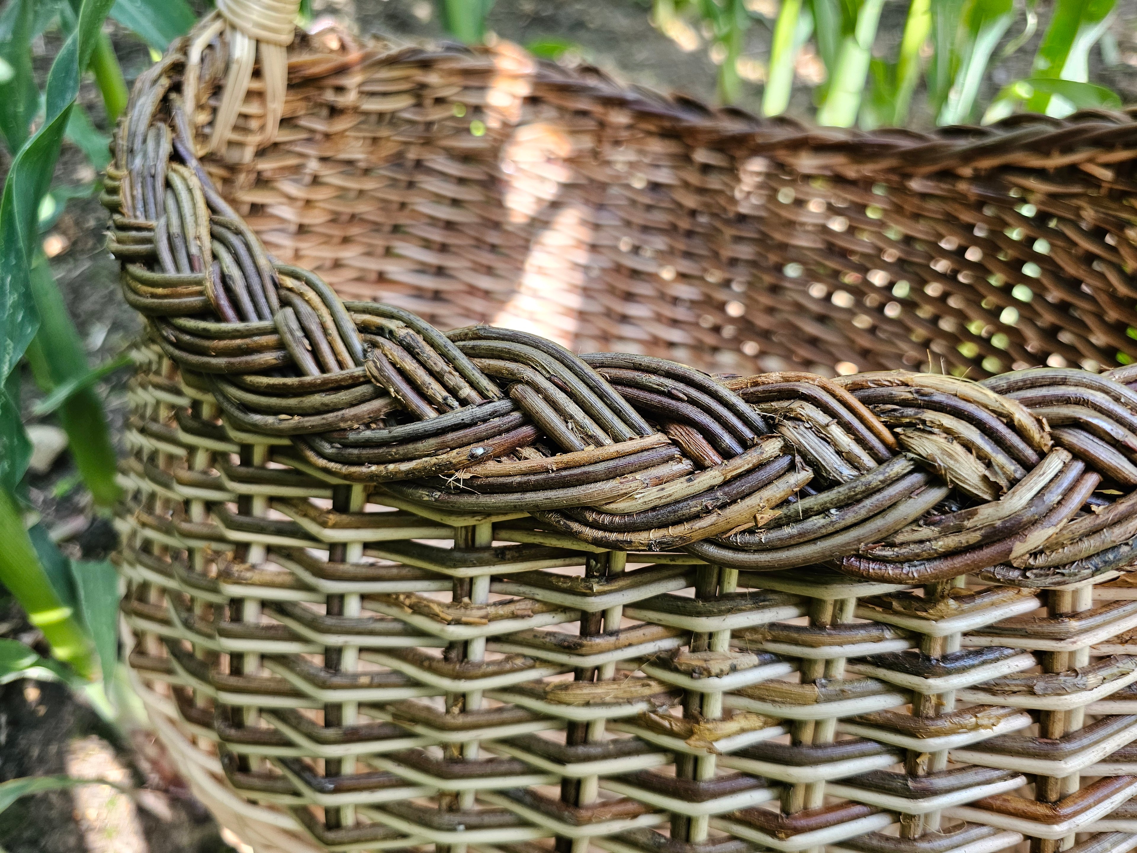 Wicker basket 015r
