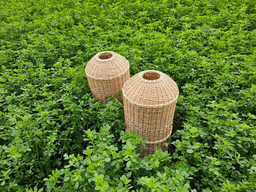 Wicker gas cylinder cover 012r