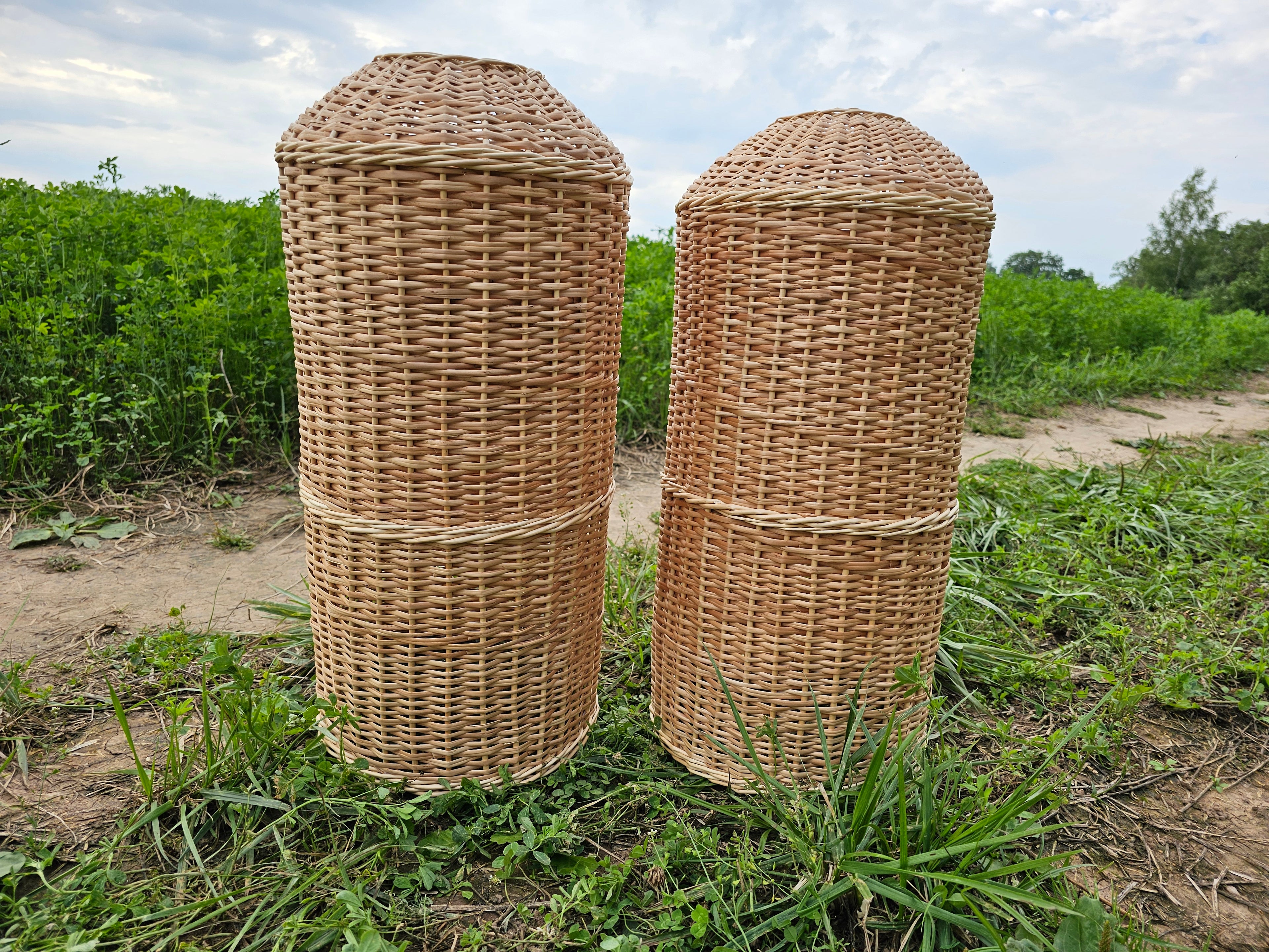 Wicker gas cylinder cover 012r