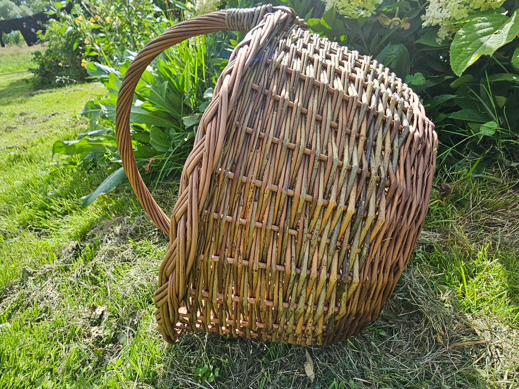 Wicker Picnic Basket with Divider