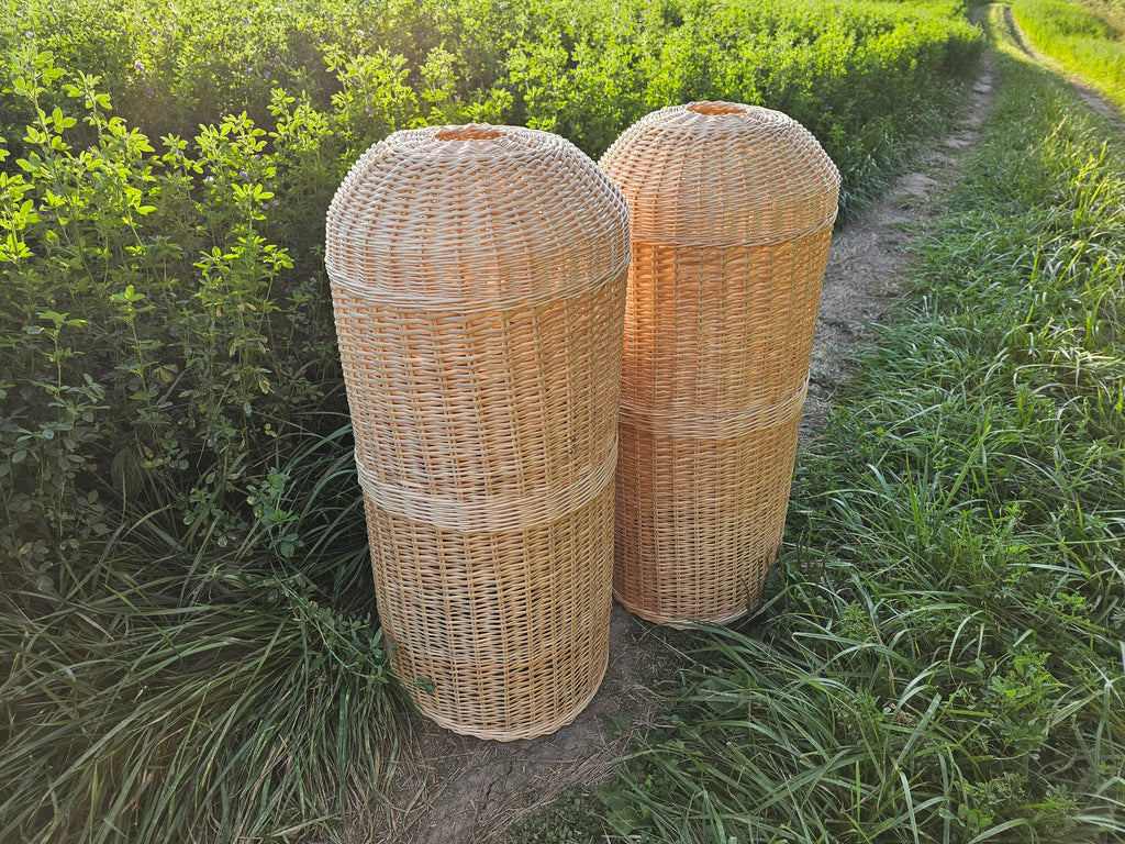 Wicker gas cylinder cover 034b