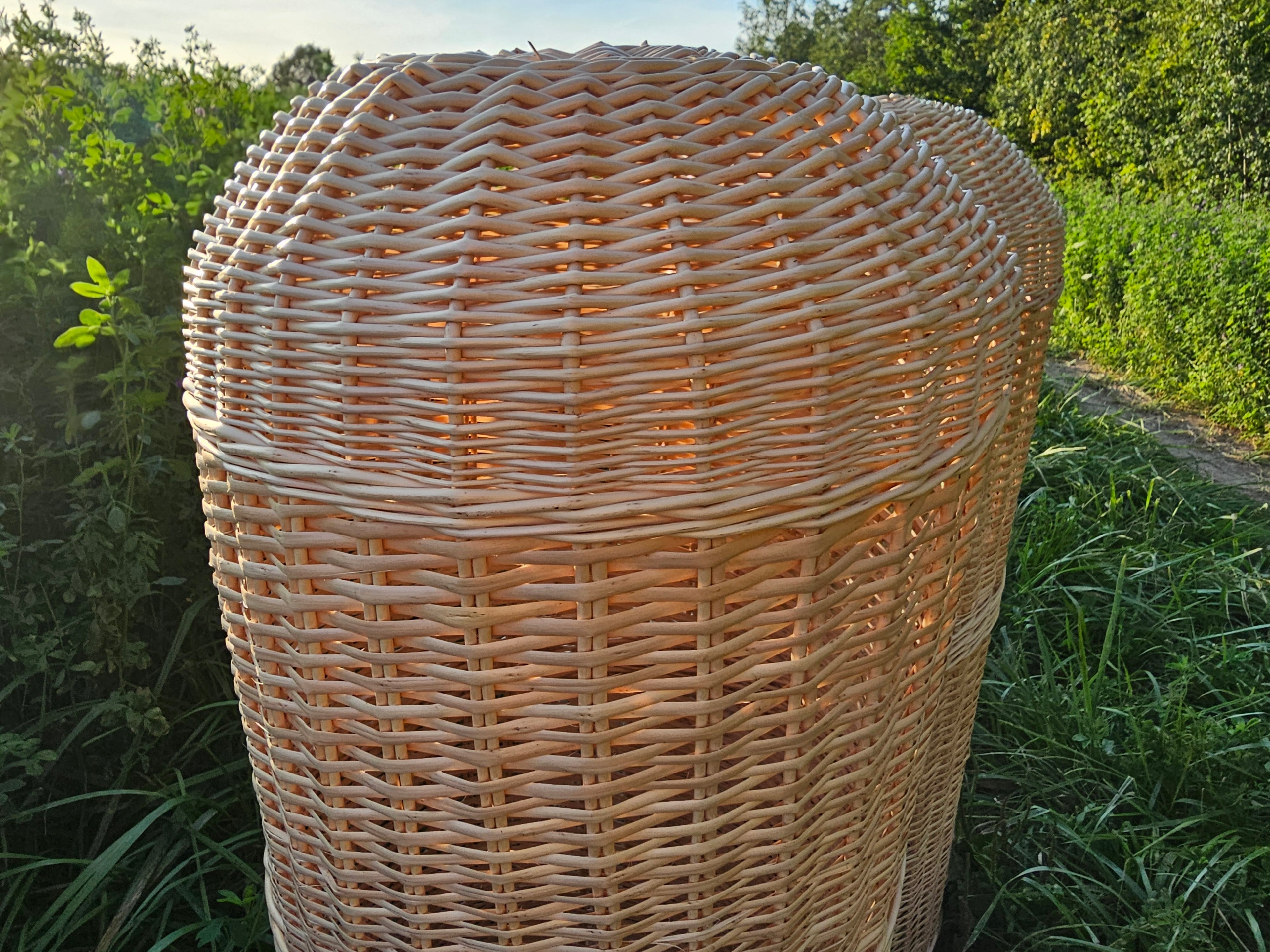 Wicker gas cylinder cover 034b