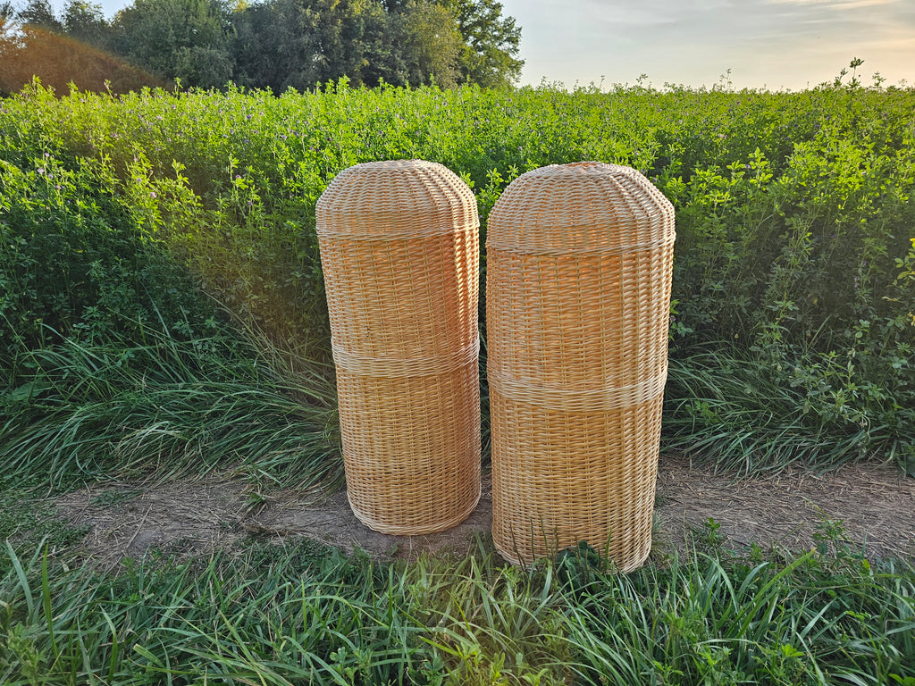 Wicker gas cylinder cover 034b