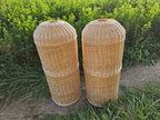 Wicker gas cylinder cover 034b