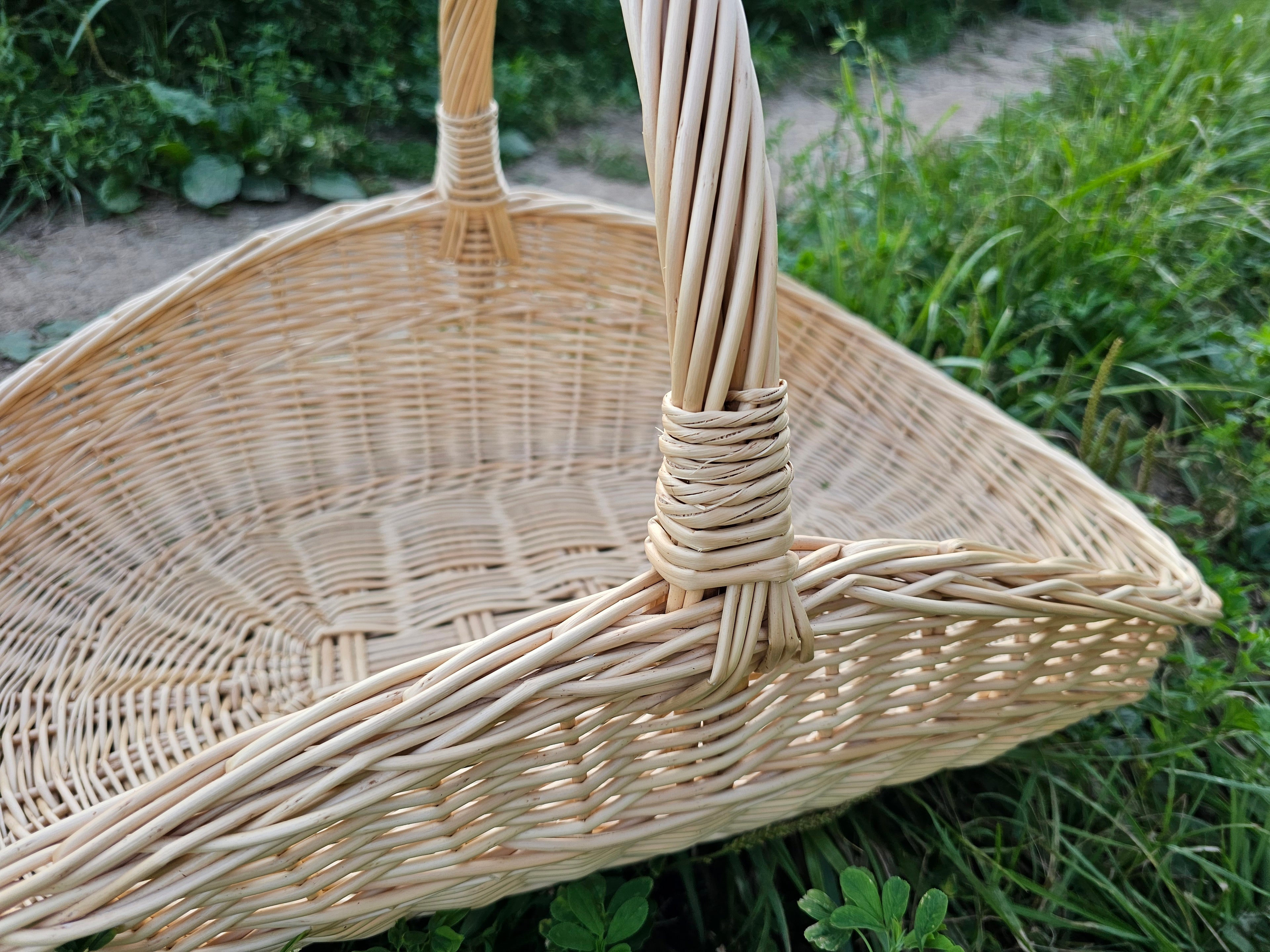 Large Wicker Garden Trug 027b-3