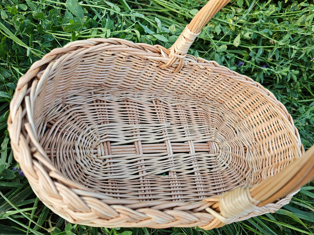 Wicker basket 002r