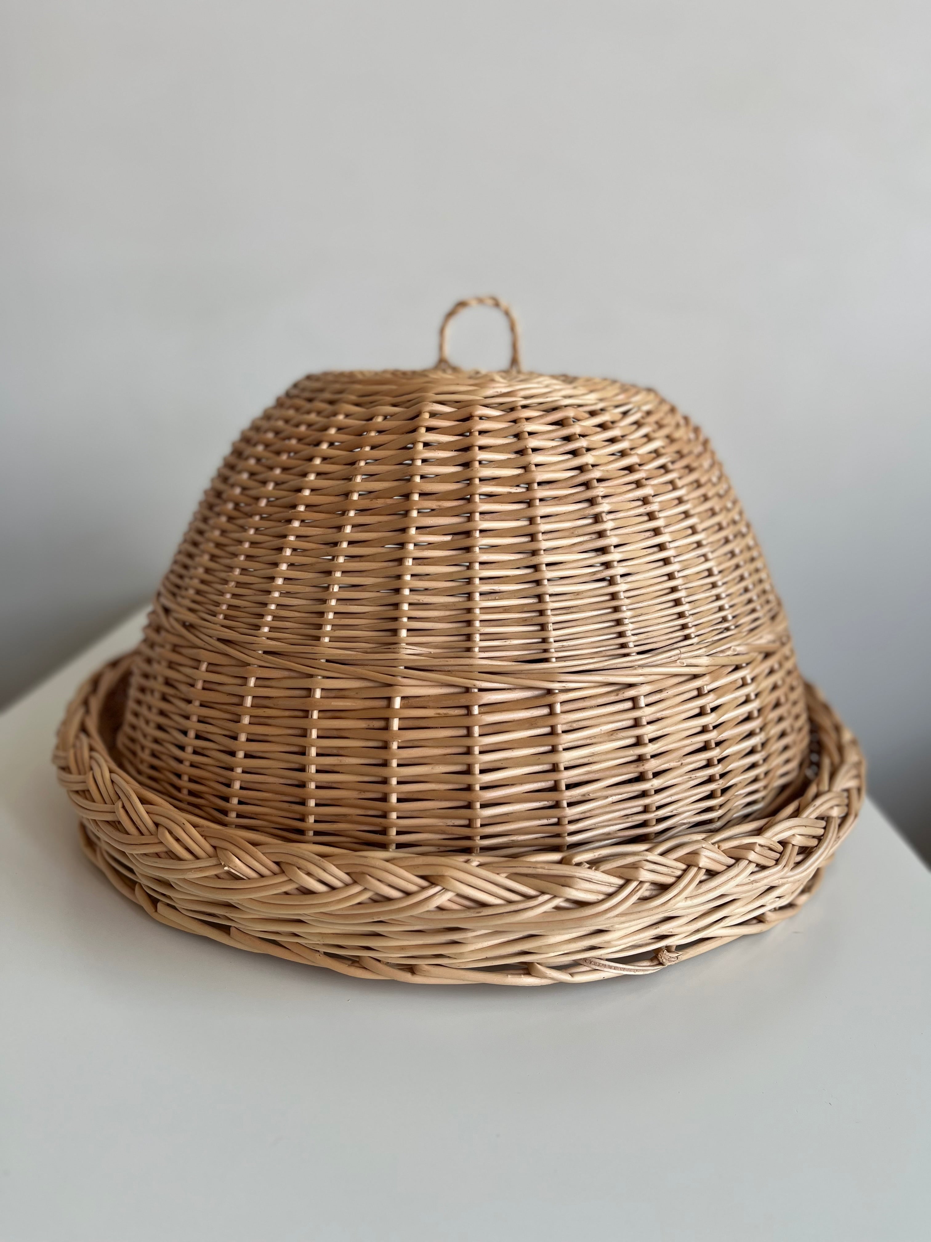 Wicker food cover 007b