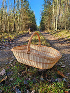 Large wicker basket 004b - NaturelyWoven wicker - handmade