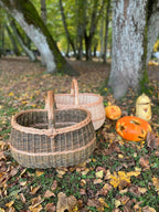 Large wicker basket 047b - NaturelyWoven wicker - handmade