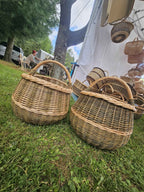 Large wicker basket 047b - NaturelyWoven wicker - handmade