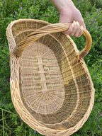 Large wicker basket 004b - NaturelyWoven wicker - handmade