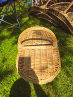 Wicker picnic basket 048b - NaturelyWoven wicker - handmade