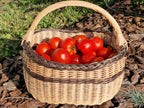 Wicker basket 018b - NaturelyWoven wicker - handmade