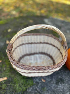 Wicker basket 026b - NaturelyWoven wicker - handmade