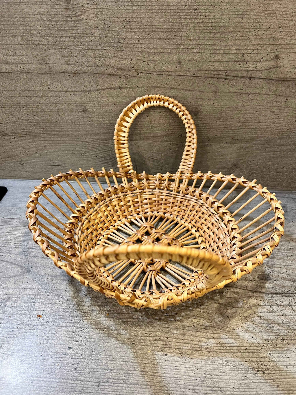 Wicker tray 004r - NaturelyWoven wicker - handmade