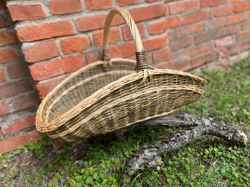 Large wicker basket 027b-1