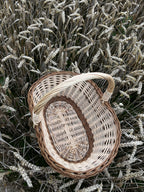 Wicker basket 020b