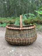 Large wicker basket 047b