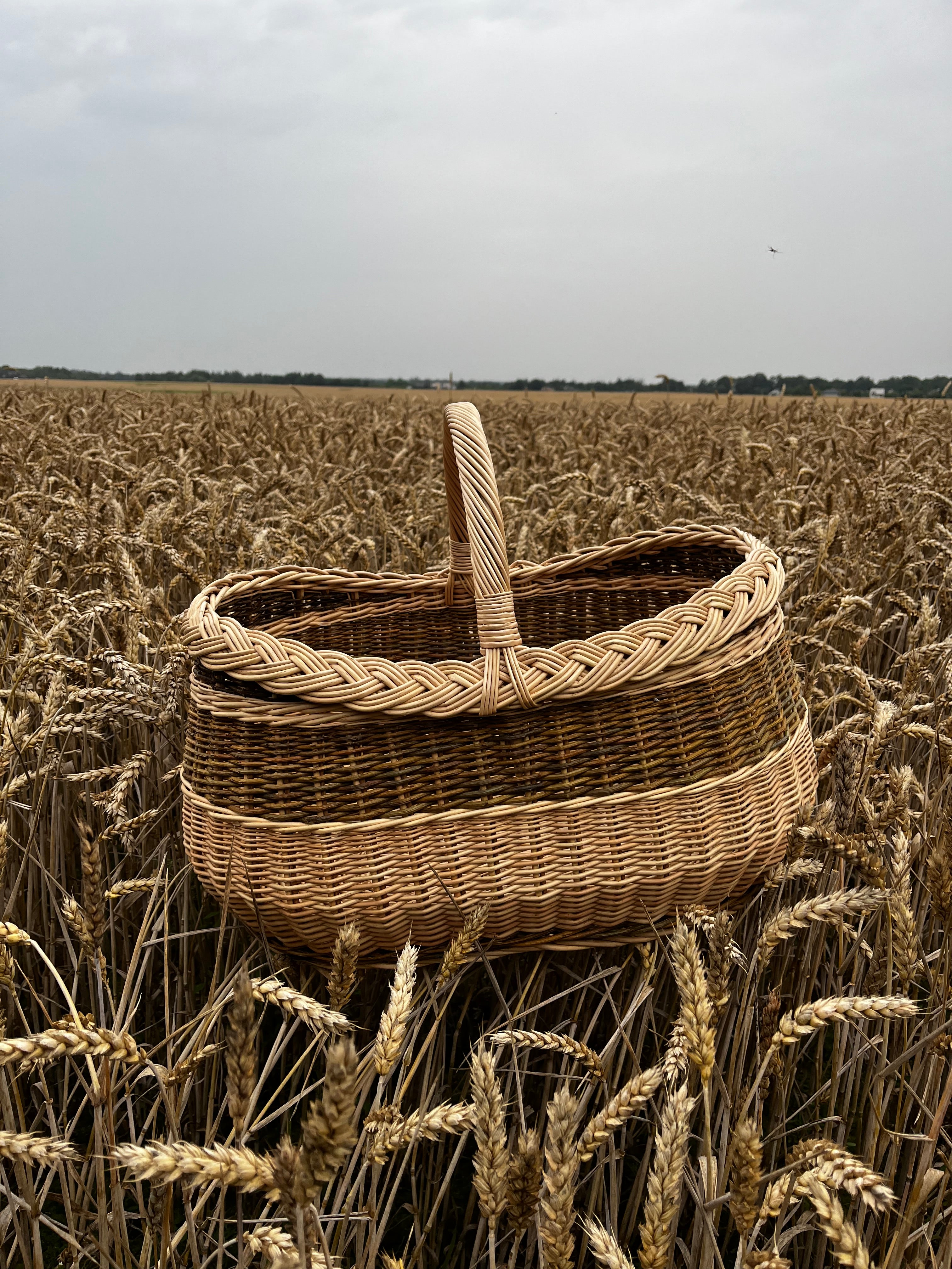 Wicker basket 030r