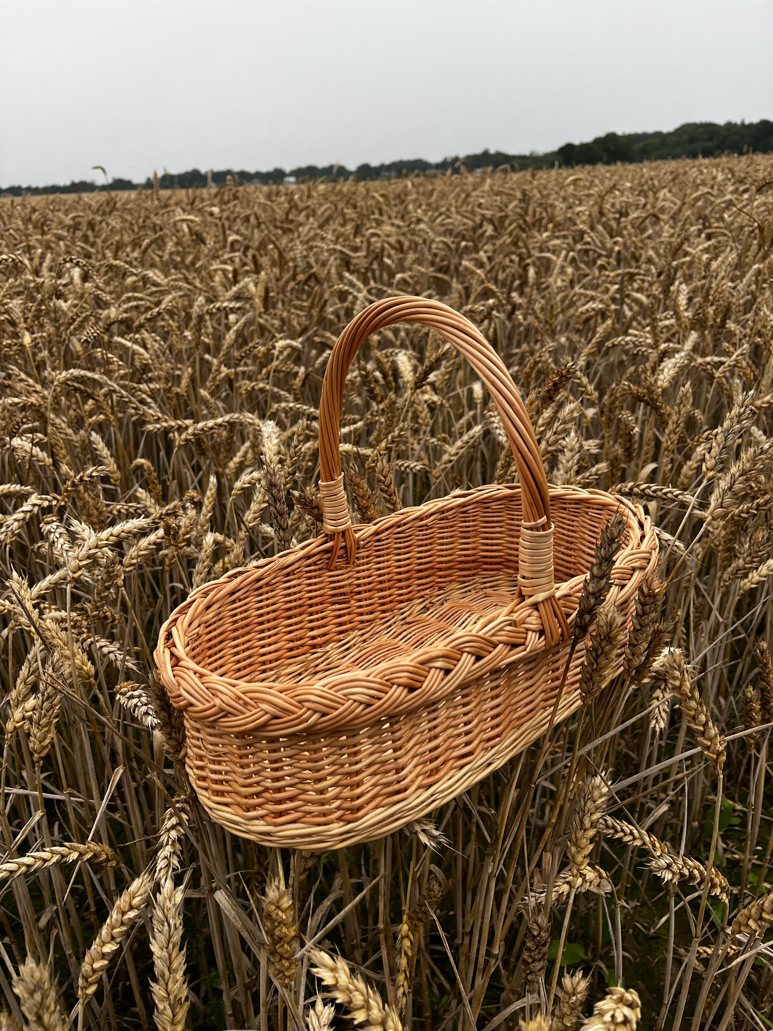 Wicker basket 002r
