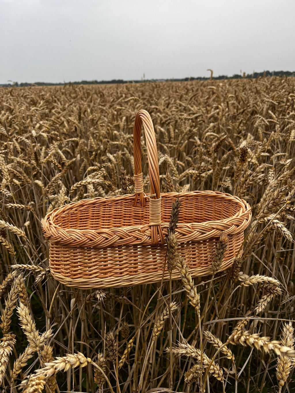 Wicker basket 002r
