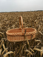 Wicker basket 002r