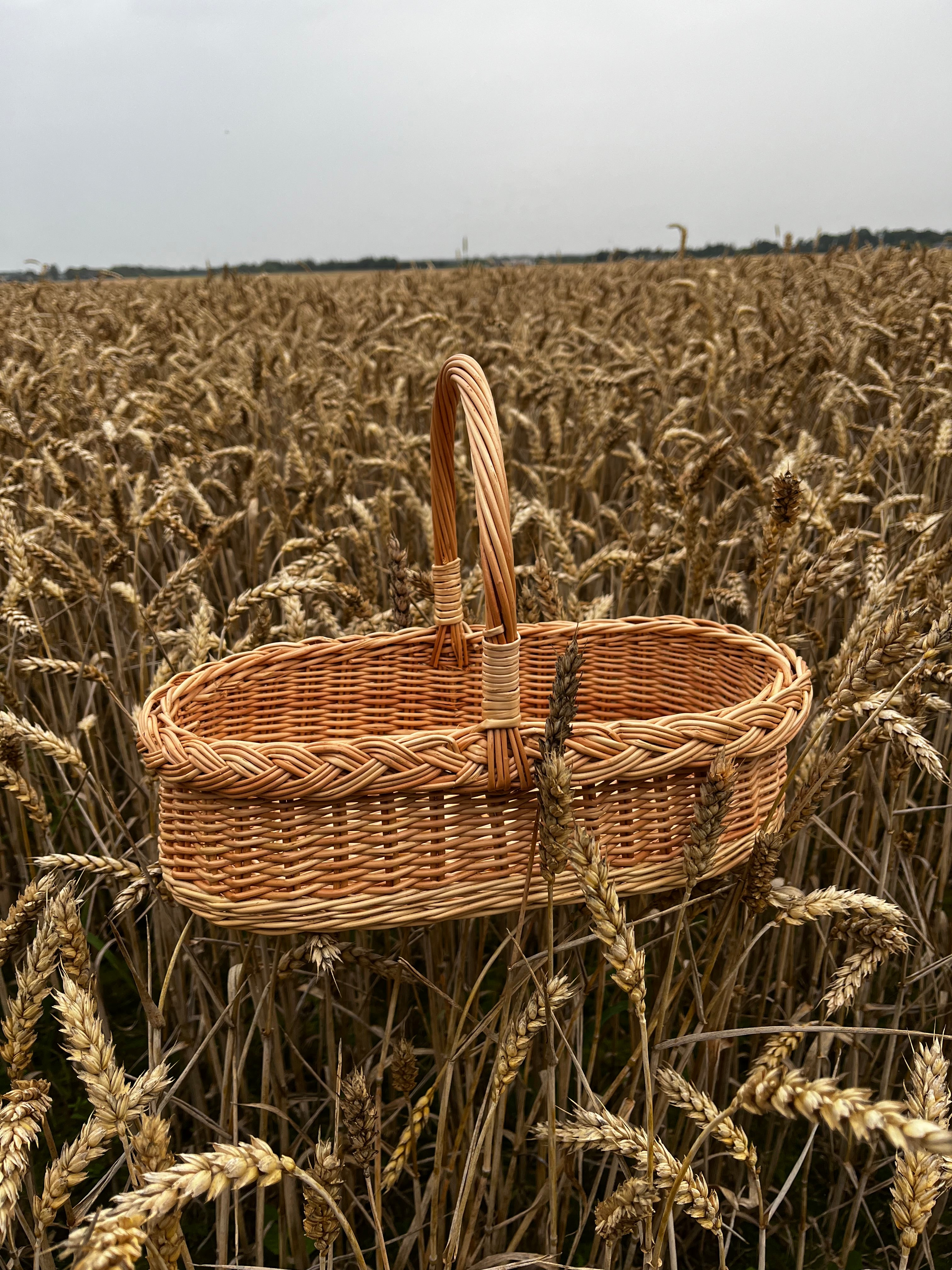 Wicker basket 002r