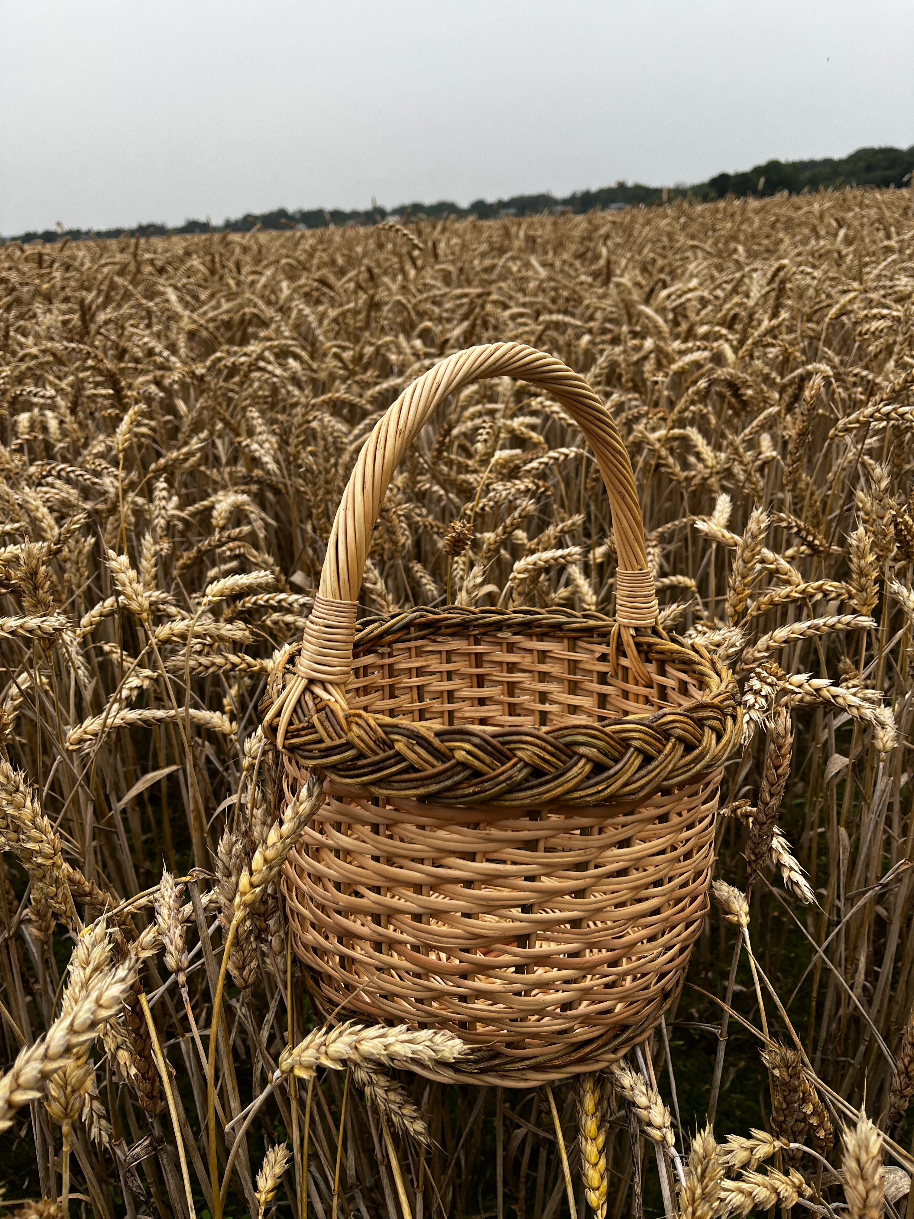 Wicker basket 008r