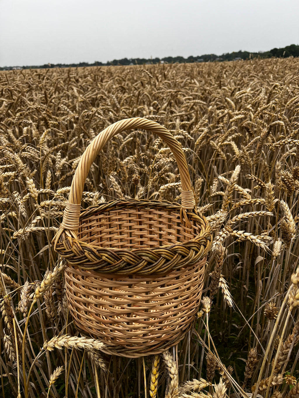 Wicker basket 008r