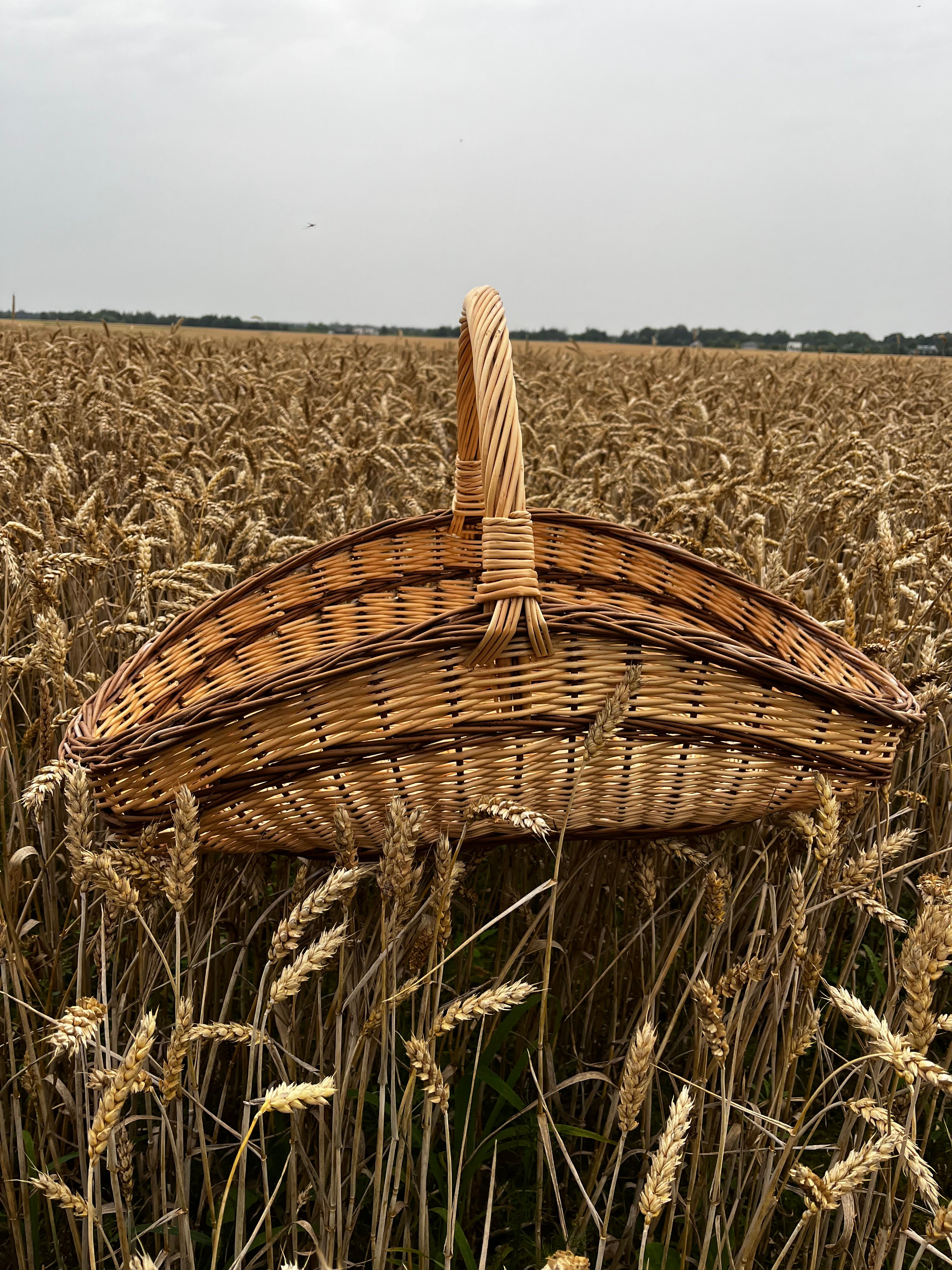 Large Wicker Trug 027b-2