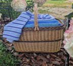 Large willow basket 052b - NaturelyWoven wicker - handmade
