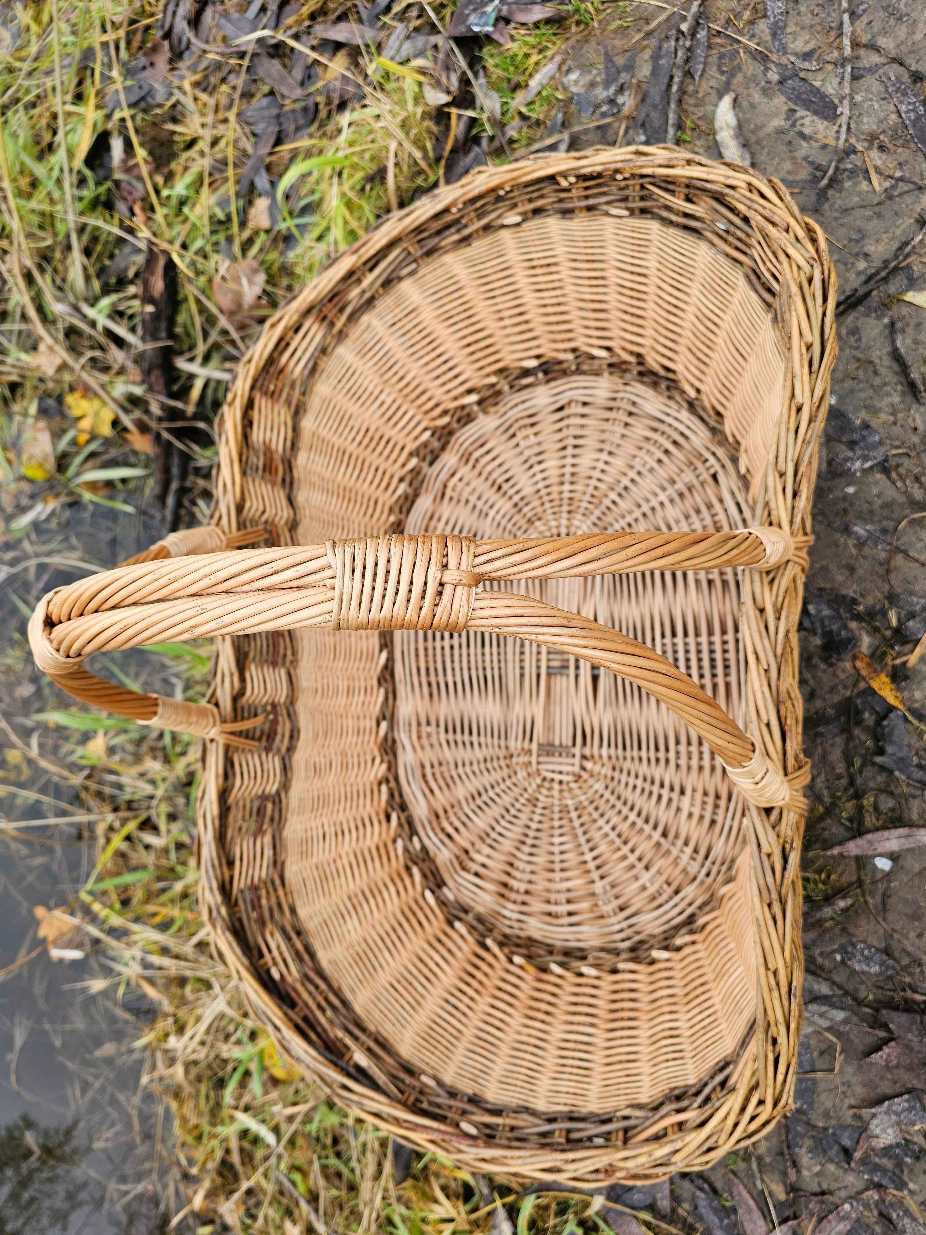 Extra Large Wicker Trug — wicker basket, view 4
